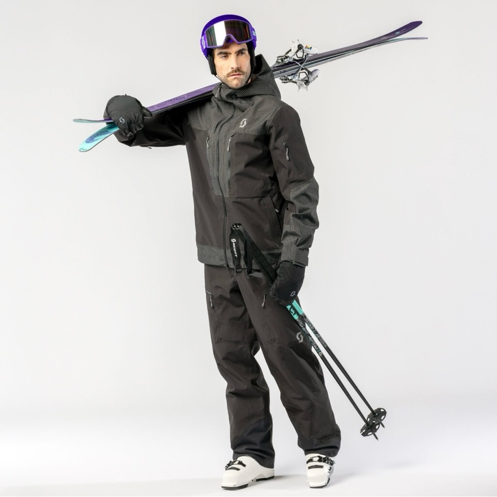 EUC Scott Sport Vertic Ripstop 3L Shell Ski Jacket - Picture 12 of 14
